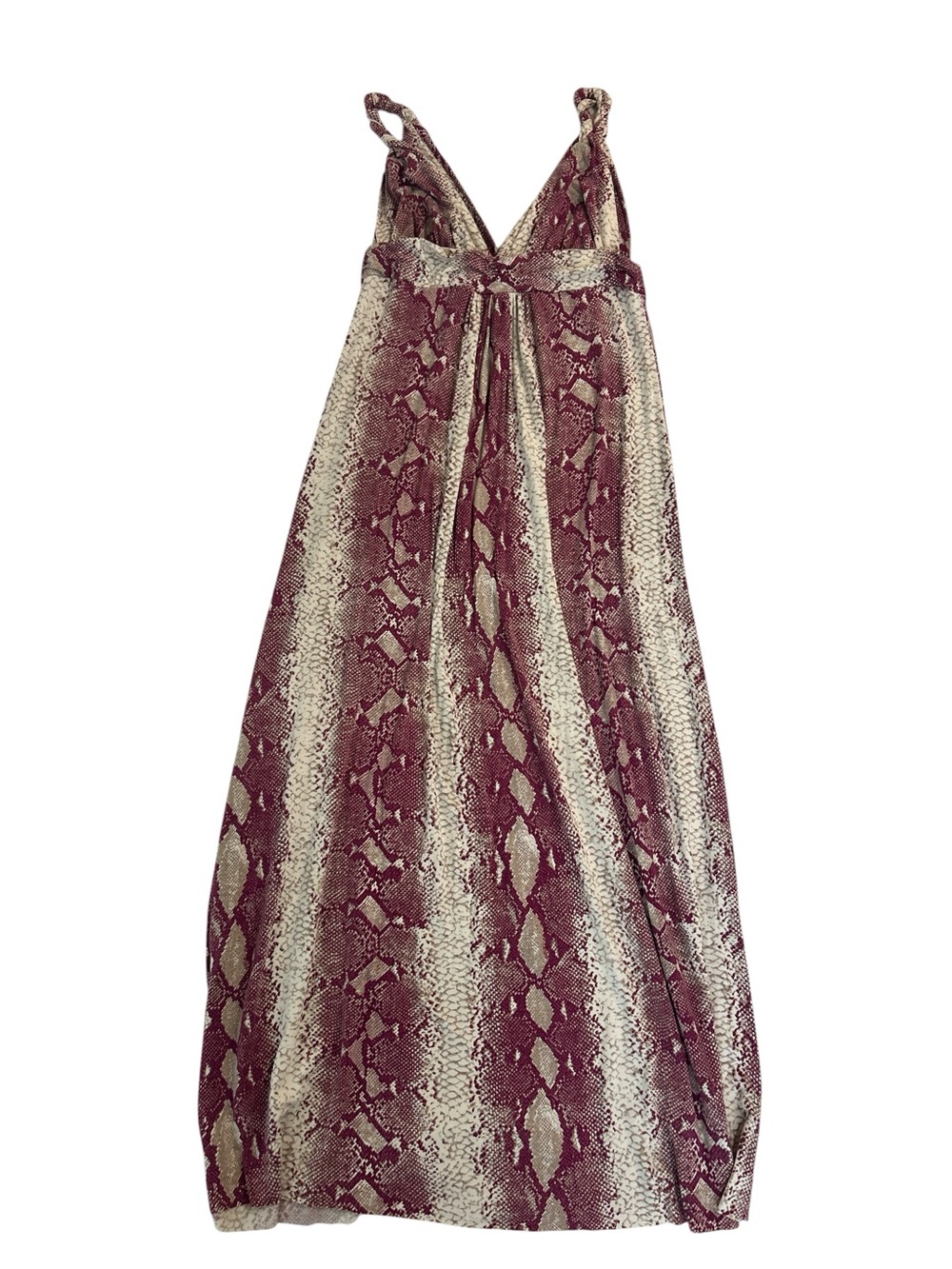 Vix Snake Print Maxi Dress